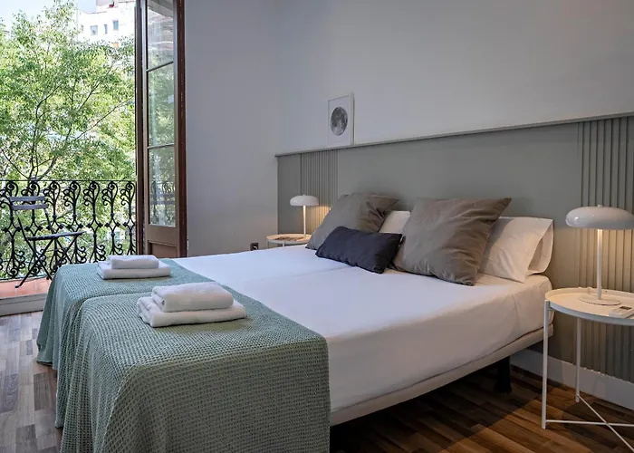 Apartament Habitat Eixample Balconies.